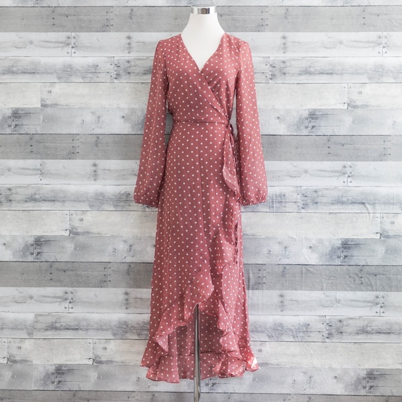 'Rosewood' Wrap Maxi Dress - Picture 6 of 8